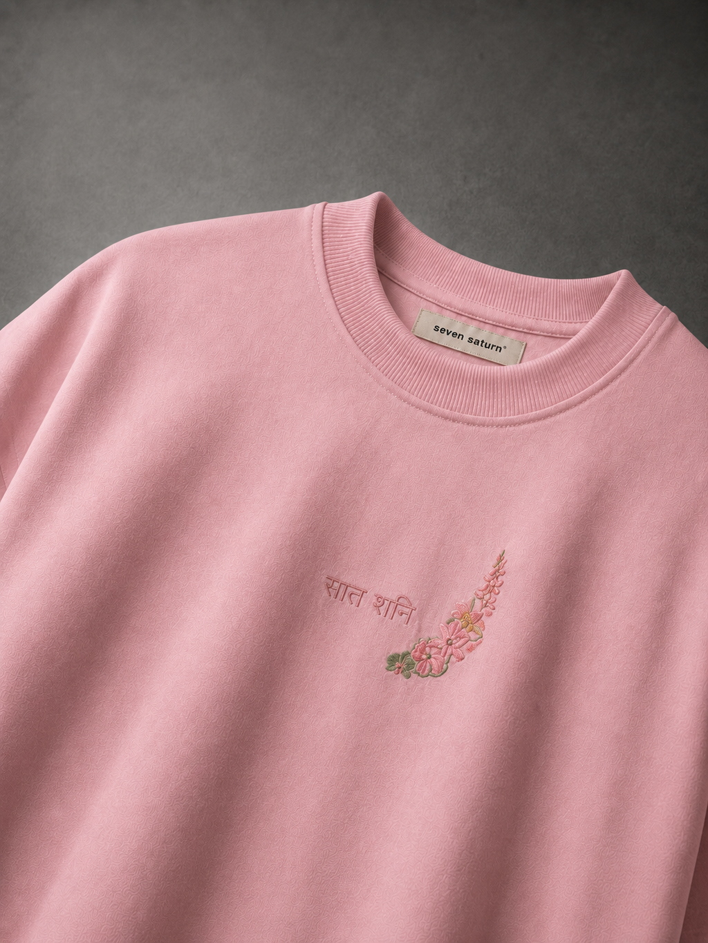Blush Bloom Saat Shani Regular T-Shirt