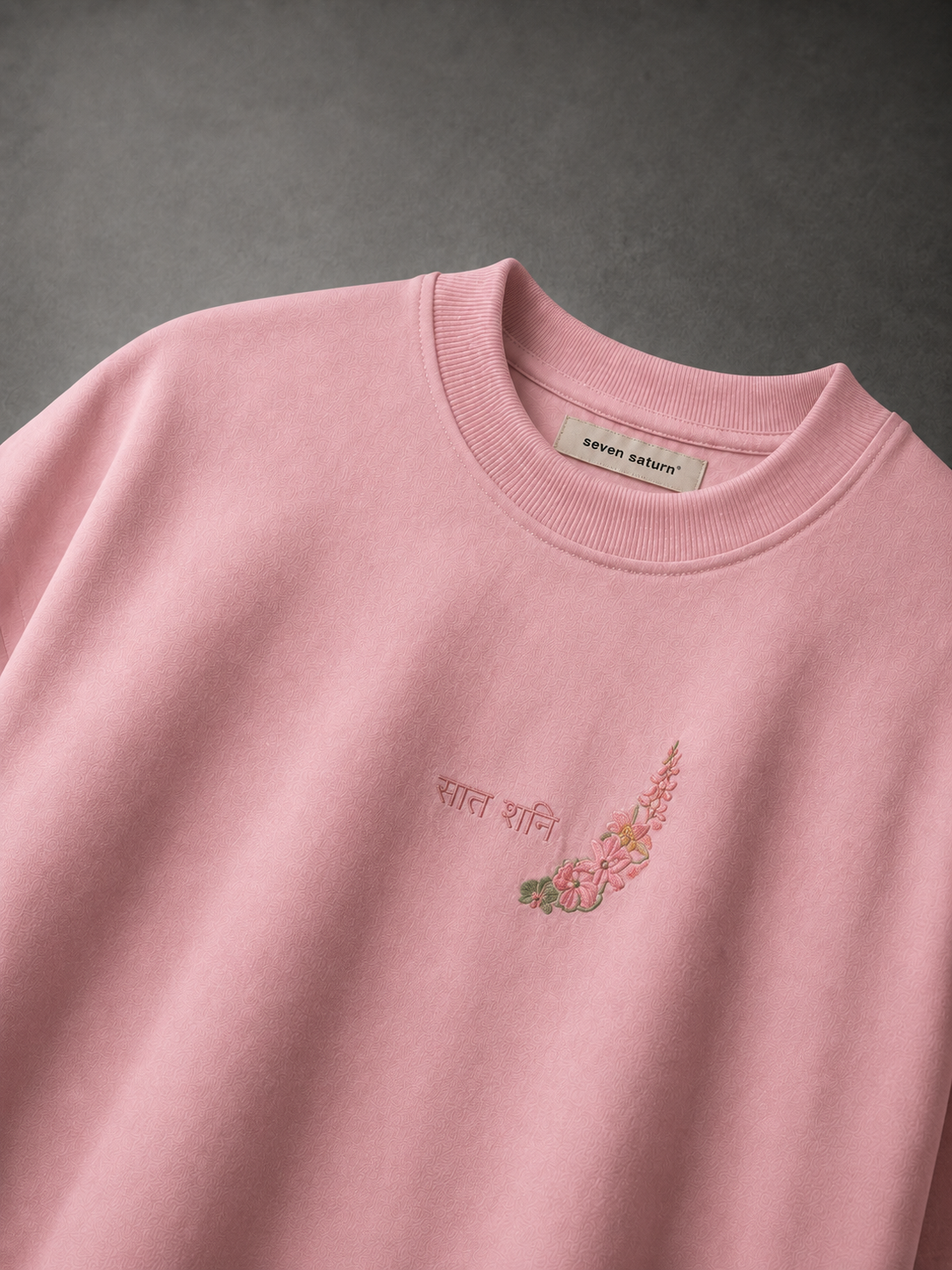 Blush Bloom Saat Shani Regular T-Shirt