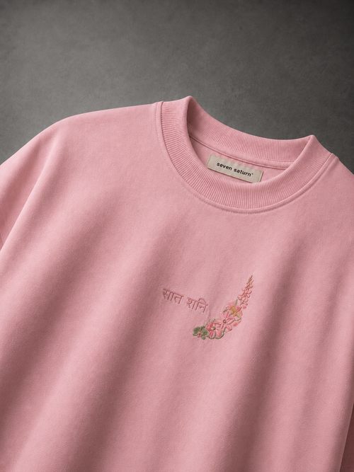 Blush Bloom Saat Shani Regular T-Shirt