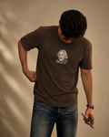 Brown Einstein Graphic Regular T-Shirt