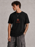 Black Saat Shani Beetle Regular Tee