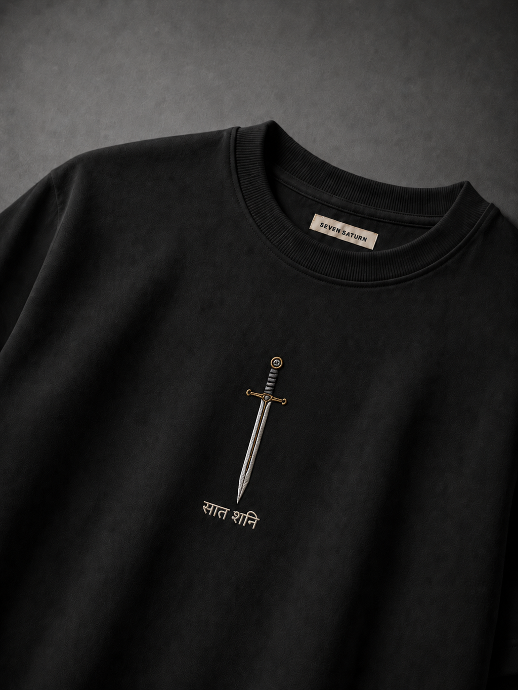 Blade Mark Regular Black T-Shirt