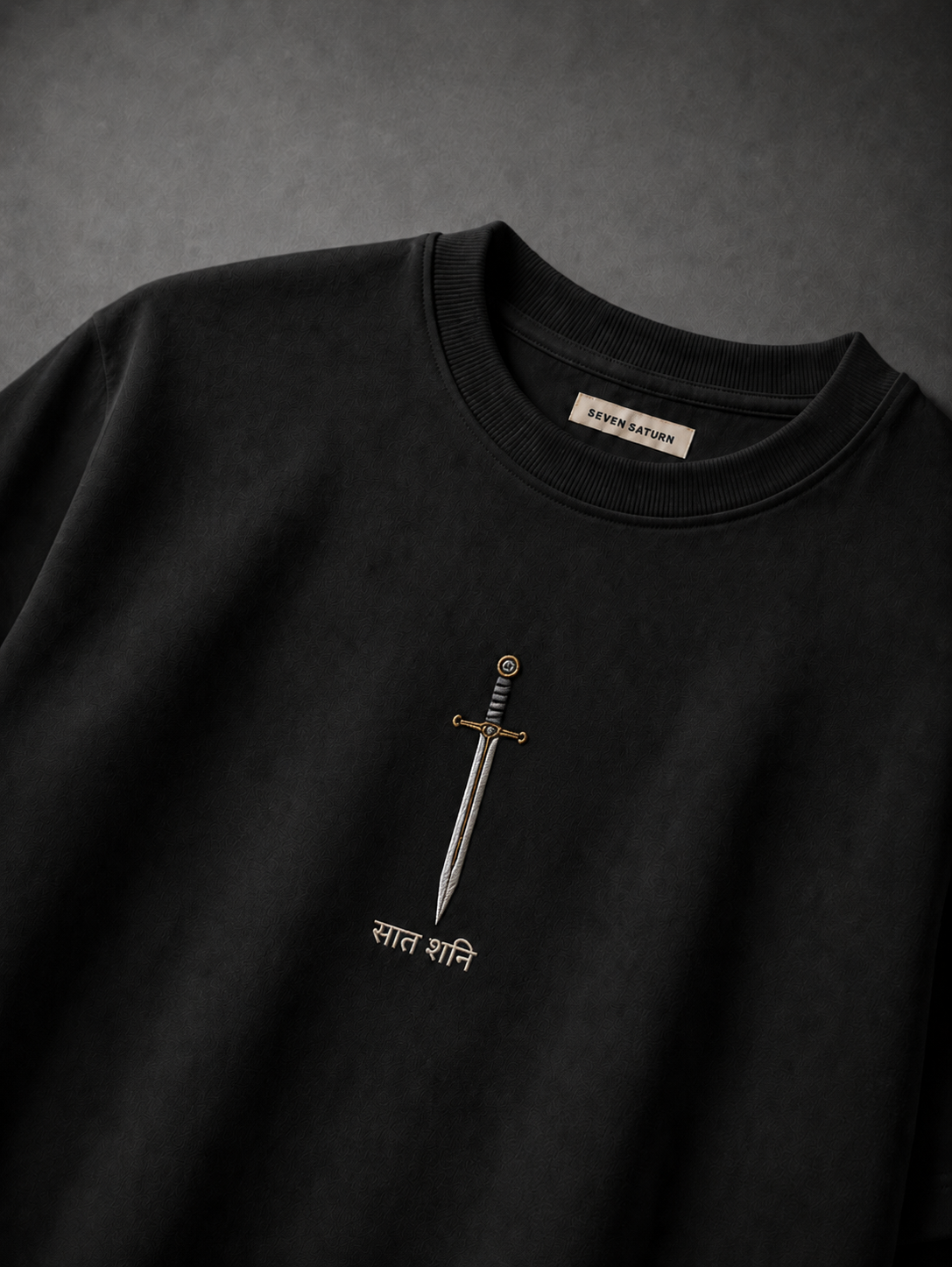 Blade Mark Regular Black T-Shirt