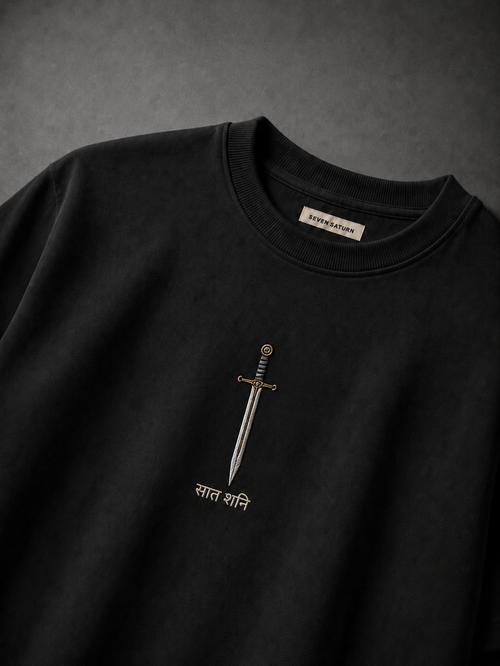 Blade Mark Regular Black T-Shirt