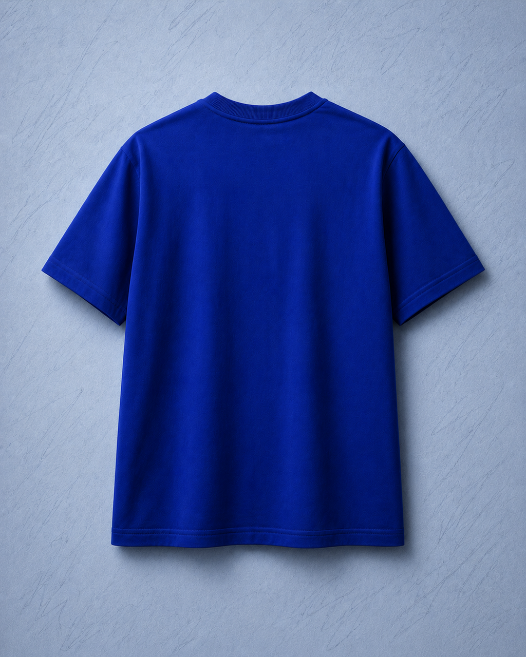 Fleur Mark Royal Blue Regular T-Shirt