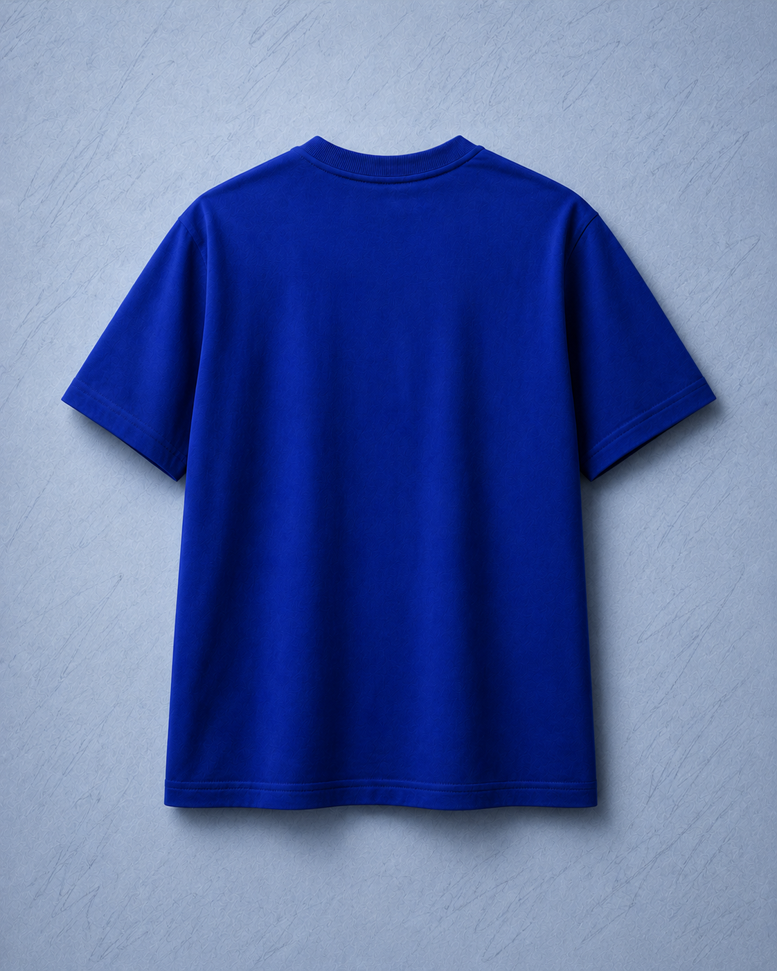 Fleur Mark Royal Blue Regular T-Shirt