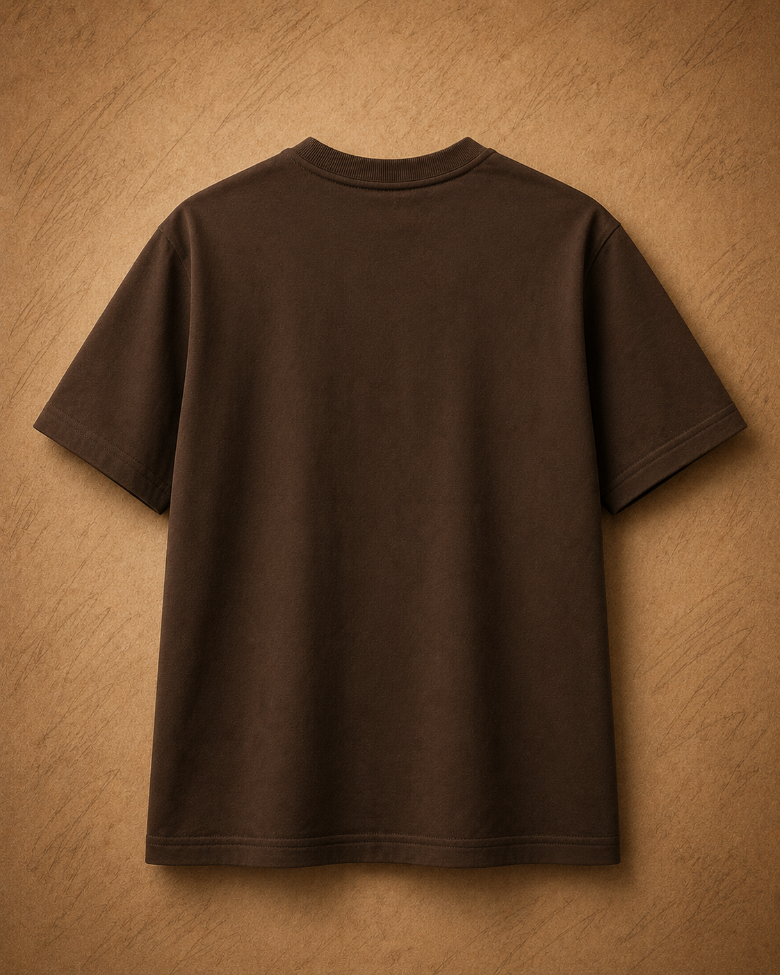 Brown Einstein Graphic Regular T-Shirt